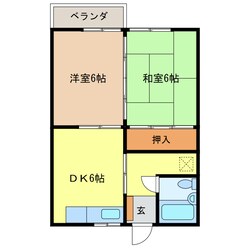 物件間取画像